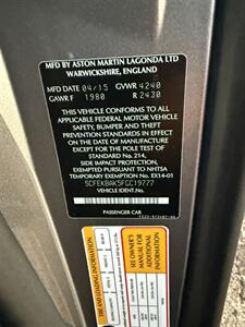 2015 Aston Martin V8 Vantage   - Photo 11 - Santa Fe, NM 87505