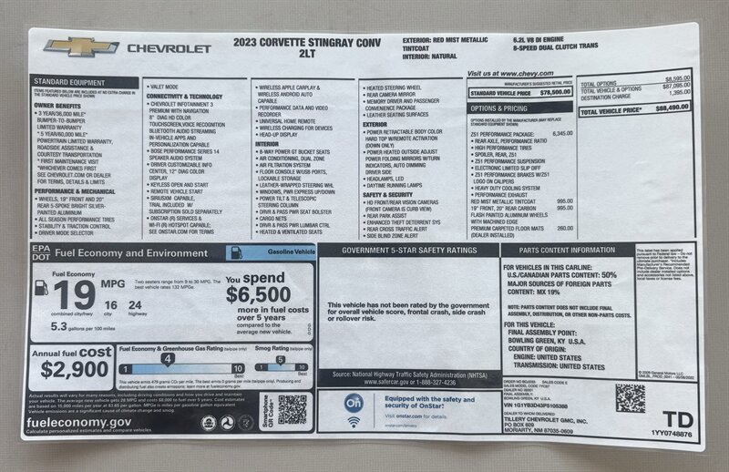 2023 Chevrolet Corvette 2LT - Photo 12