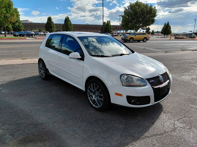 White 2007 Volkswagen Golf GTI Hatchback Front-Wheel Drive 6-Speed Manual