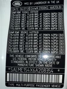 2006 Land Rover Range Rover HSE HSE 4dr SUV   - Photo 13 - Santa Fe, NM 87505