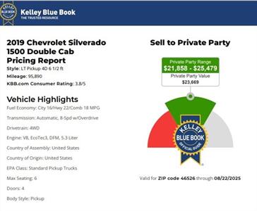 2019 Chevrolet Silverado 1500 LT   - Photo 27 - Goshen, IN 46526