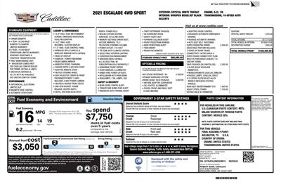 2021 Cadillac Escalade Sport - Photo 35 - Goshen, IN 46526