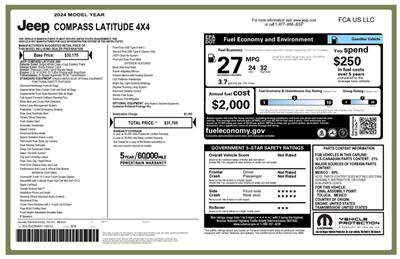 2024 Jeep Compass Latitude   - Photo 33 - Goshen, IN 46526