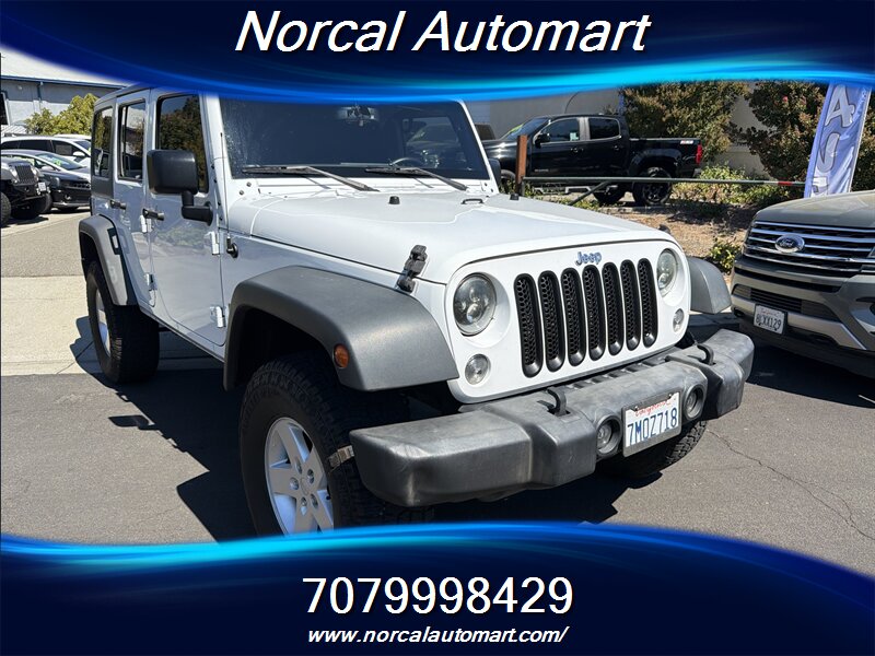2015 Jeep Wrangler Unlimited Sport   - Photo 1 - Vacaville, CA 95687