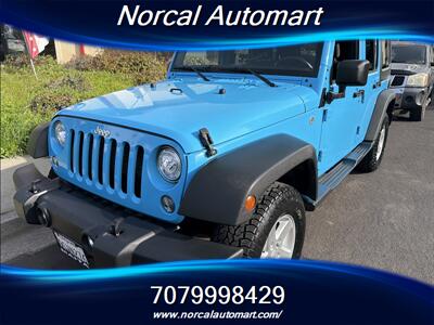 2017 Jeep Wrangler Unlimited Sport   - Photo 3 - Vacaville, CA 95687