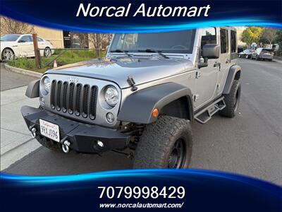 2017 Jeep Wrangler Unlimited Sport   - Photo 3 - Vacaville, CA 95687