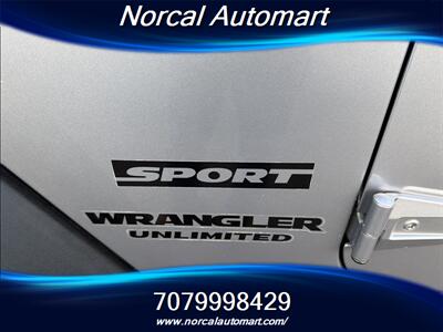 2017 Jeep Wrangler Unlimited Sport   - Photo 18 - Vacaville, CA 95687