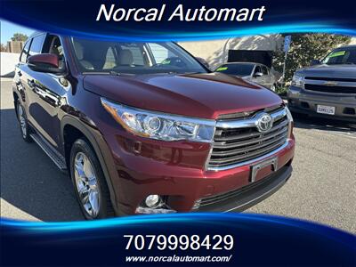 2016 Toyota Highlander Limited   - Photo 1 - Vacaville, CA 95687