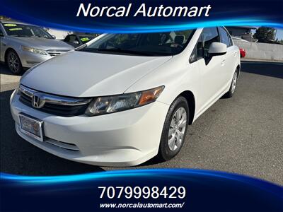 2012 Honda Civic LX   - Photo 2 - Vacaville, CA 95687