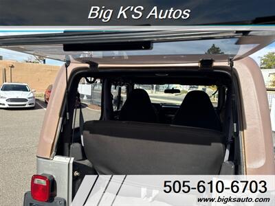 2002 Jeep Wrangler SE   - Photo 13 - Albuquerque, NM 87106