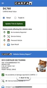 2013 Chrysler 200 Touring   - Photo 11 - Kent, WA 98031