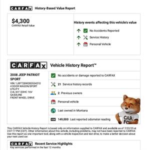 2008 Jeep Patriot Sport - Photo 2 - Kent, WA 98031