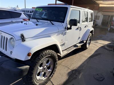 2014 Jeep Wrangler Unlimited Sahara   - Photo 1 - El Paso, TX 79915