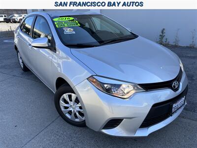 2016 Toyota Corolla L Sedan