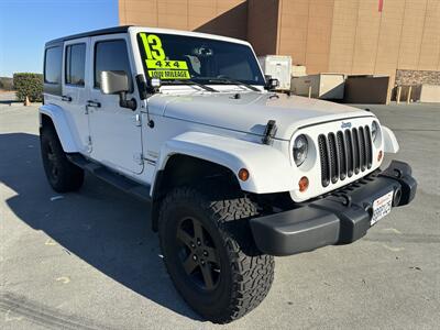 2013 Jeep Wrangler Unlimited Sahara SUV