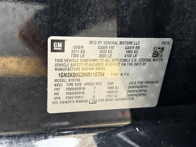 2017 Chevrolet Tahoe LT - Photo 23 - Elkhart, IN 46514