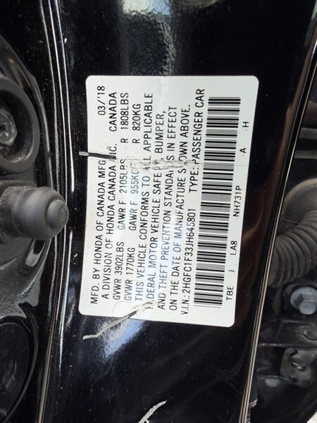 2018 Honda Civic EX-T - Photo 20 - Elkhart, IN 46514