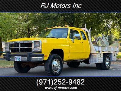 1993 Dodge RAM 350 2dr Turbodiesel  