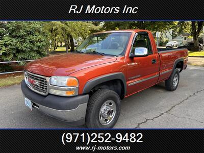 2001 GMC Sierra 2500 SLE 2dr Standard Cab SLE  