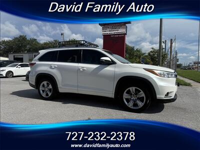 2015 Toyota Highlander LIMITED   - Photo 1 - New Port Richey, FL 34652