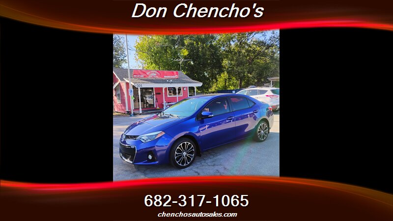 2016 Toyota Corolla S Plus  