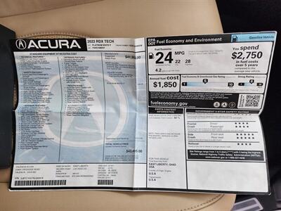 2022 Acura RDX w/Tech   - Photo 43 - La Crescenta, CA 91214