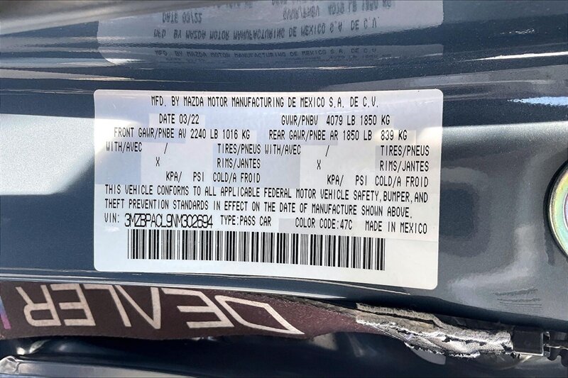 2022 Mazda Mazda3 Sedan Preferred - Photo 34 - Ponce, AL 00717