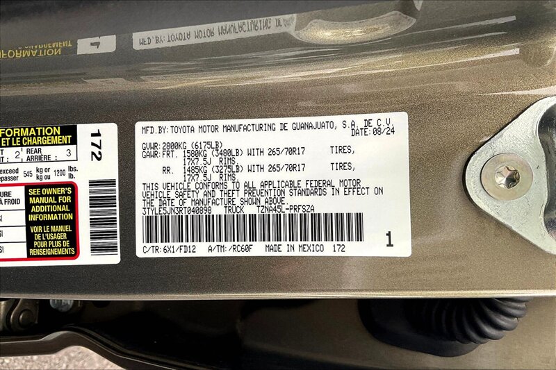 2024 Toyota Tacoma TRD Sport - Photo 34 - Ponce, AL 00717