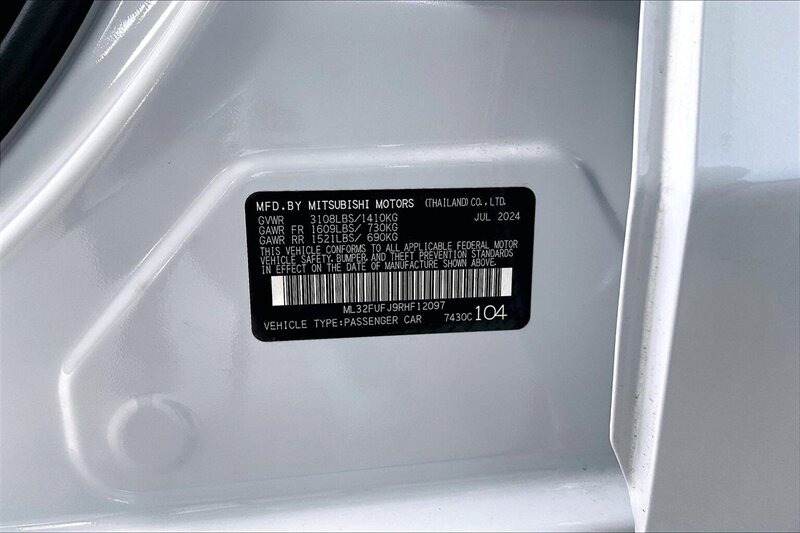 2024 Mitsubishi Mirage G4 LE - Photo 32 - Ponce, AL 00717