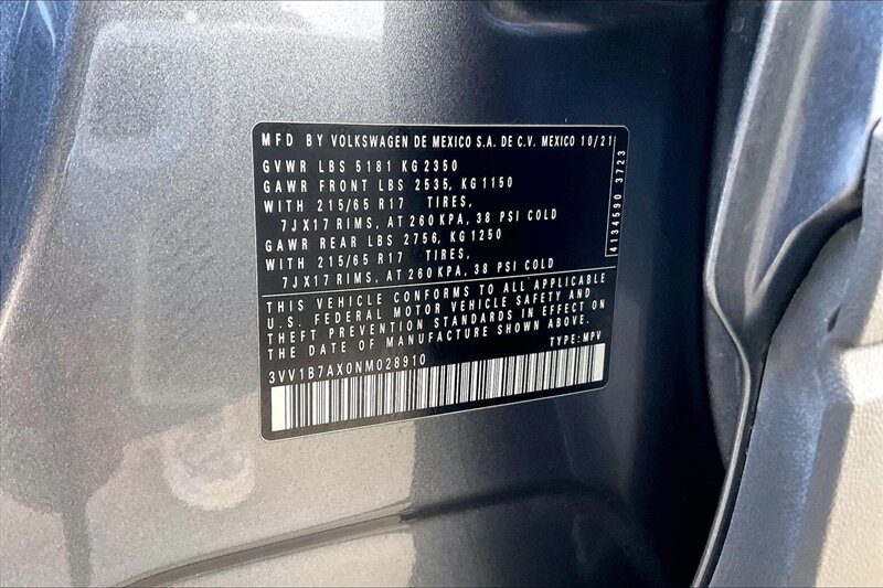 2022 Volkswagen Tiguan S - Photo 34 - Ponce, AL 00717