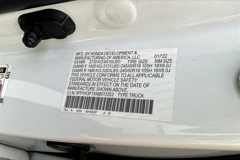 2022 Honda Ridgeline Sport   - Photo 30 - Ponce, AL 00717