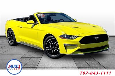 2021 Ford Mustang EcoBoost Convertible