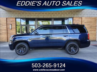 2016 Chevrolet Tahoe Police SUV