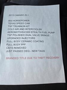 2013 Chevrolet Camaro ZL1 LOW MILES LIKE NEW!!! - Photo 21 - Gresham, OR 97080