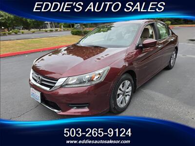 2013 Honda Accord LX  ((ONE OWNER CAR/FAX))   - Photo 8 - Gresham, OR 97080