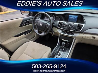 2013 Honda Accord LX  ((ONE OWNER CAR/FAX))   - Photo 5 - Gresham, OR 97080