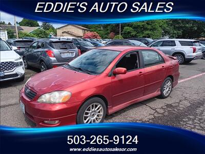 2006 Toyota Corolla XRS ()HARD TO FIND() Sedan