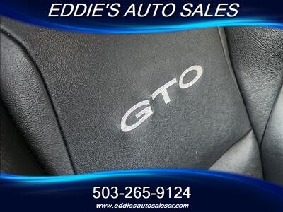 2006 Pontiac GTO HARD TO FINE (BRAZEN ORANGE)   - Photo 15 - Gresham, OR 97080
