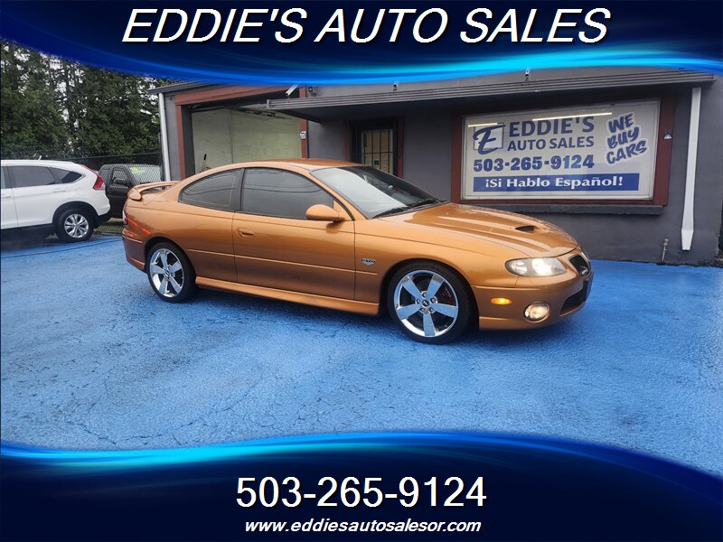 2006 Pontiac GTO HARD TO FINE (BRAZEN ORANGE)  