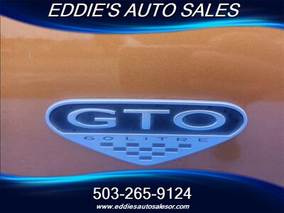 2006 Pontiac GTO HARD TO FINE (BRAZEN ORANGE)   - Photo 6 - Gresham, OR 97080