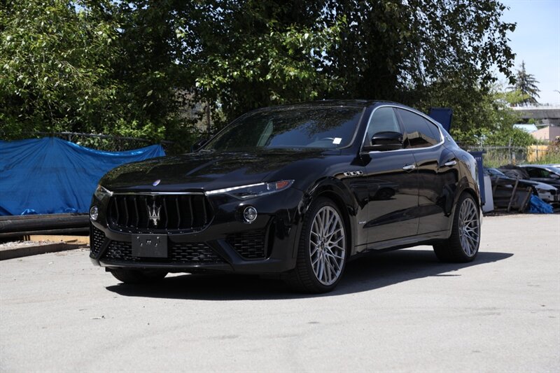 Black 2021 Maserati Levante GranSport AWD SUV / Crossover All-Wheel Drive 8-Speed Automatic