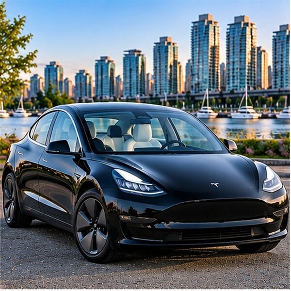 2021 Tesla Model 3 Standard Range Plus   - Photo 1 - Surrey, BC V4N 0V9