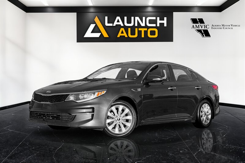 Gray (Platinum Graphite) 2017 Kia Optima Sedan Front-Wheel Drive Automatic