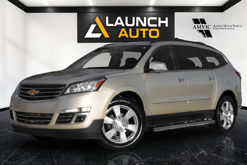 Silver Ice Metallic 2016 Chevrolet Traverse SUV / Crossover All-Wheel Drive Automatic