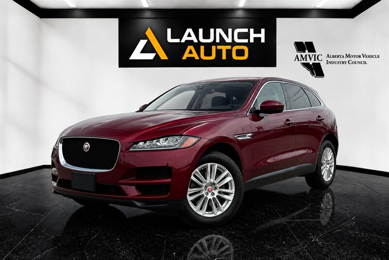 Odyssey Red Metallic 2017 Jaguar F-PACE SUV / Crossover All-Wheel Drive Automatic