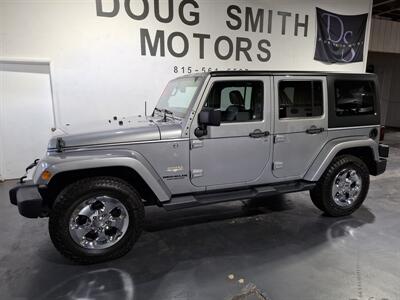 2014 Jeep Wrangler Unlimited Sahara  4 DOOR - Photo 3 - Rochelle, IL 61068