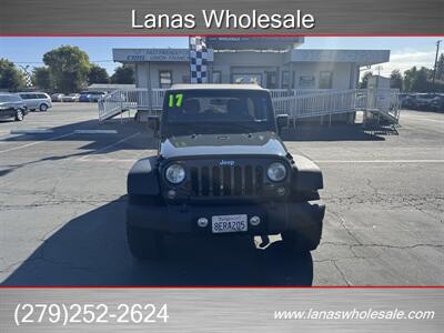 2017 Jeep Wrangler Unlimited Sport 4x4  S - Photo 2 - Sacramento, CA 95825