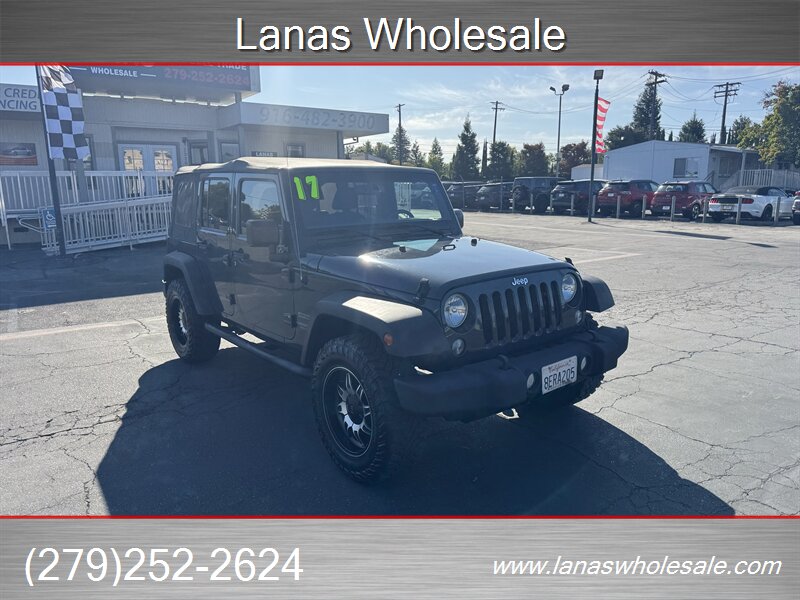 2017 Jeep Wrangler Unlimited Sport 4x4  S - Photo 1 - Sacramento, CA 95825