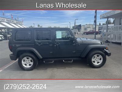 2016 Jeep Wrangler Unlimited Sport 4X4   - Photo 4 - Sacramento, CA 95825