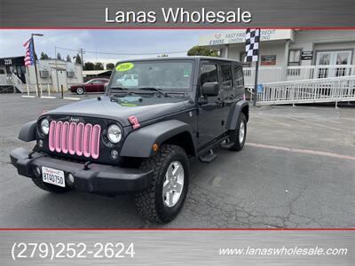 2016 Jeep Wrangler Unlimited Sport 4X4 - Photo 3 - Sacramento, CA 95825